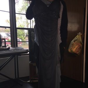 Ombré sparkly prom dress bodycon